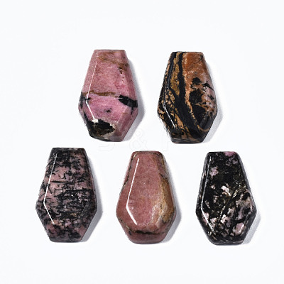 Natural Rhodonite Cabochons G-N336-001B-1