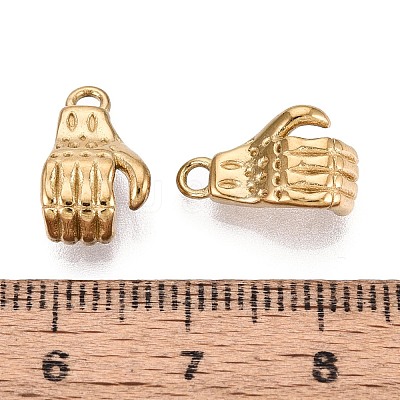 304 Stainless Steel Charms STAS-T072-128G-1