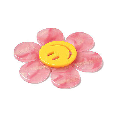 Two Tone Acrylic Big Pendants LS-OACR-B008-D03-1