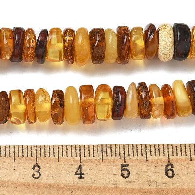 Natural Amber Beads Strands G-K387-C01-01-1