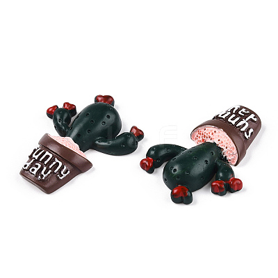 Opaque Resin Decoden Cabochons AJEW-N001-05-1