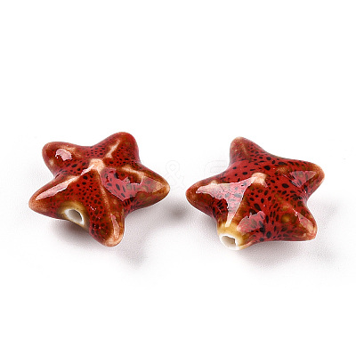 Handmade Porcelain Beads PORC-N008-09B-1