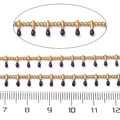 304 Stainless Steel Curb Chains STAS-R100-09A-08-1