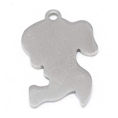 Non-Tarnish 304 Stainless Steel Stamping Blank Tag Pendants X-STAS-T008-059-1