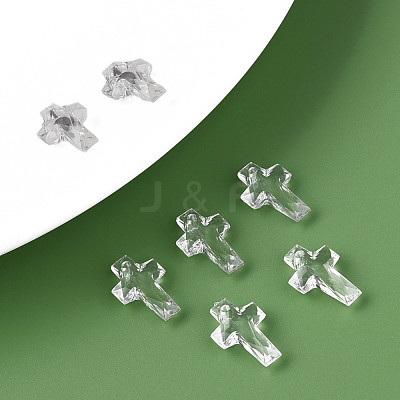 Transparent Acrylic Pendants MACR-S373-130-B01-1