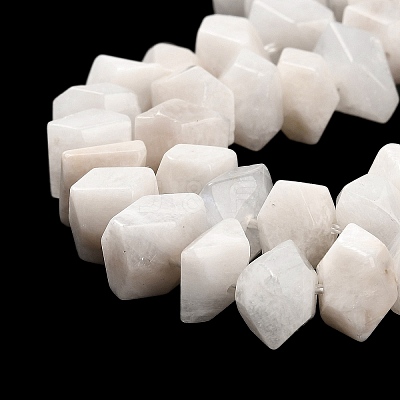Natural Rainbow Moonstone Beads Strands G-N327-05-02-1