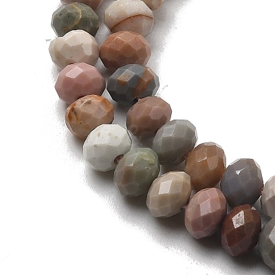 Natural Alashan Agate Beads Strands G-C127-B01-01-1