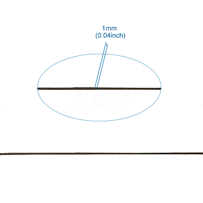 Cowhide Leather Cord WL-TAC0002-01A-1mm-1