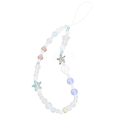 Resin Mobile Straps AJEW-WH20020-301-1