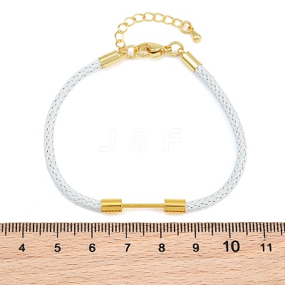 Braided Steel Wire Bracelet Making KK-CBA6056-03D-G-1