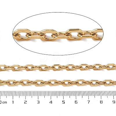 304 Stainless Steel Cable Chains CHS-G043-02G-1