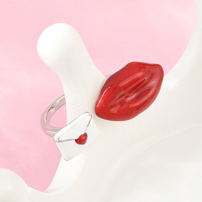 Brass Cuff Open Rings for Women KK-CBA17E5-02P-1
