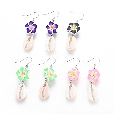 Brass Dangle Earrings EJEW-JE02961-M-1