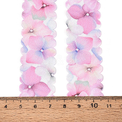 Single Face Printed Polyester Satin Ribbon SRIB-T009-02B-01-1