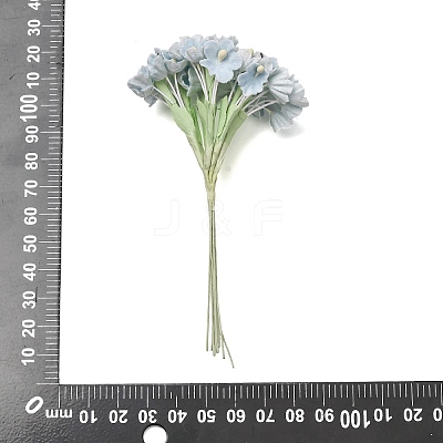 Cloth & Paper & Iron Artificial Mini Flower Bouquet for DIY Crafts FB-CBA59DF-02E-1