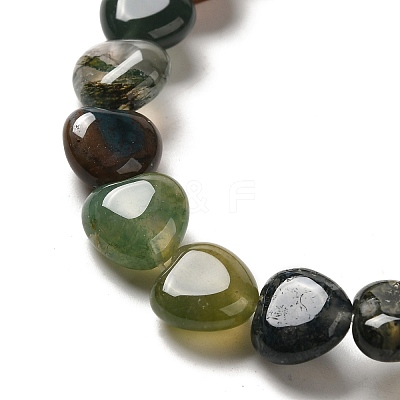 Natural Indian Agate Bead Strands G-R190-11-1