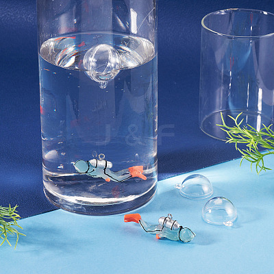 Resin Diver Model AJEW-TADJ0001-17A-1