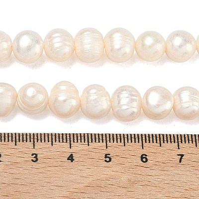 Natural Cultured Freshwater Pearl Beads Strands PEAR-L034-12B-1