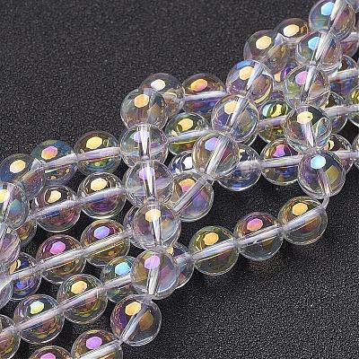 Natural Gemstone Beads Strands GSR8mmA187-1