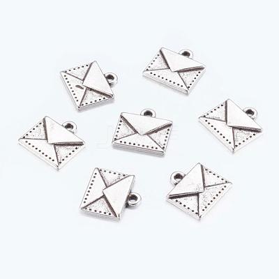 Tibetan Style Mail Charms X-EA10712Y-1