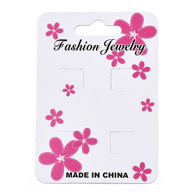 Cardboard Hair Clip Display Cards CDIS-R034-37-1