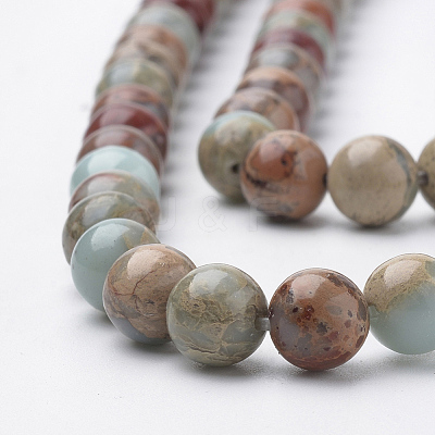Natural Aqua Terra Jasper Strands X-G-S150-50-6mm-1