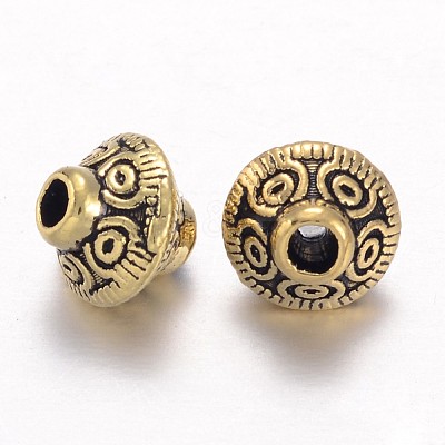 Tibetan Style Spacer Beads X-GLF1152Y-1