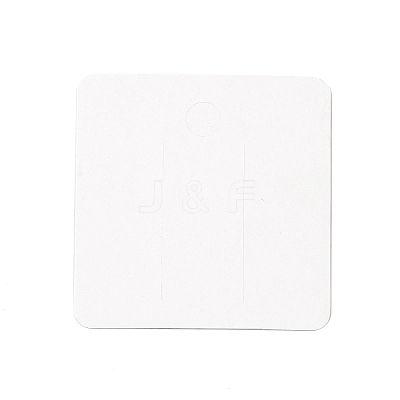 Square Paper Hair Clip Display Cards DIY-B061-01B-06-1