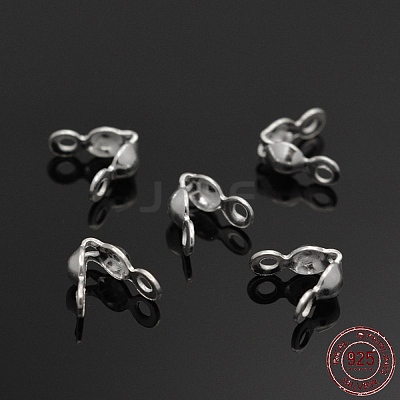 Sterling Silver Bead Tips X-STER-E040-03A-1