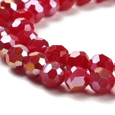 Opaque Glass Beads Stands EGLA-A035-P6mm-B16-1