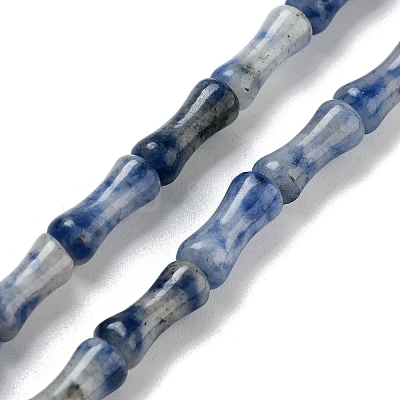 Natural Blue Spot Jasper Beads Strands G-Q178-A16-01-1