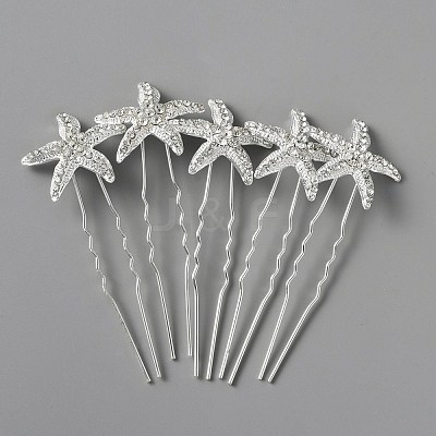 Wedding Bridal Hair Forks OHAR-WH0021-13C-S-1