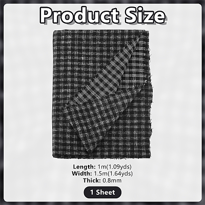 Woolen & Fibre Fabric DIY-WH0759-12C-1