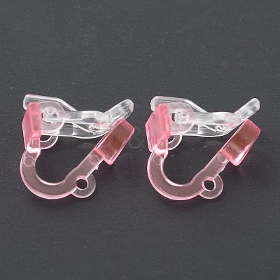 Eco-friendly Plastic Clip-on Earring Findings KY-G013-01A-1