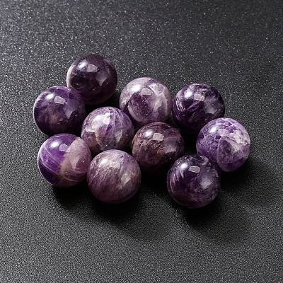 Natural Amethyst Crystal Ball PW-WG50182-03-1