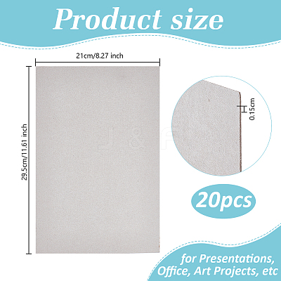 Rectangle Paper Boards AJEW-WH0348-734E-1