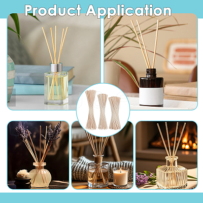 240Pcs 3 Styles Rattan Diffuser Sticks AJEW-BC0009-62-1