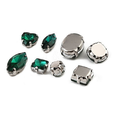 Glass Rhinestone Sew on Rhinestone RB-CBA33FD-01P-02-1
