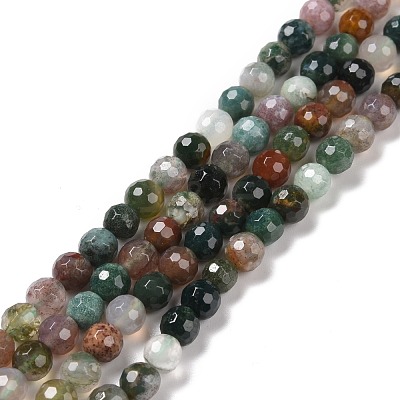 Natural Indian Agate Beads Strands G-E571-24A-1