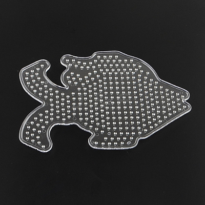 Fish ABC Plastic Pegboards used for 5x5mm DIY Fuse Beads X-DIY-Q009-34-1