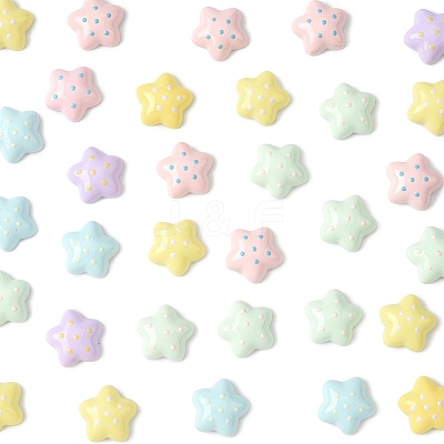 40Pcs Plastic Cabochons MACR-FS0002-20-1