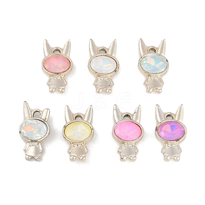UV Plating Alloy Pendants FIND-M018-30KCG-1