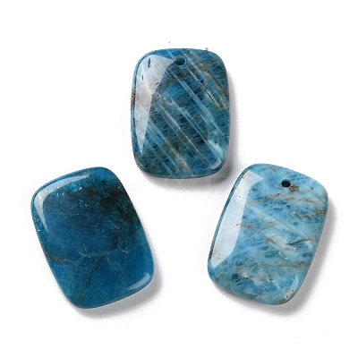 Natural Apatite Pendants G-B123-06A-1