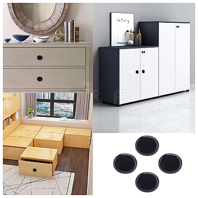 Natural Obsidian Drawer Knobs FIND-WH0056-40P-05-1