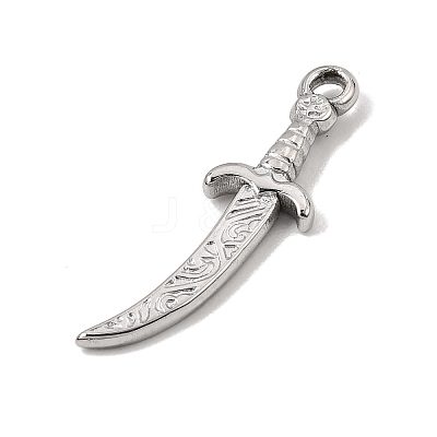 304 Stainless Steel Pendants SA-CBA0563-04P-1