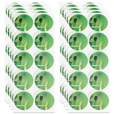10Pcs Self-adhesive Insect Repellent Sticker AJEW-WH20098-069-1