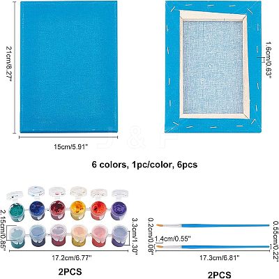 Painting & Drawing Supplie Sets AJEW-NB0002-001-1