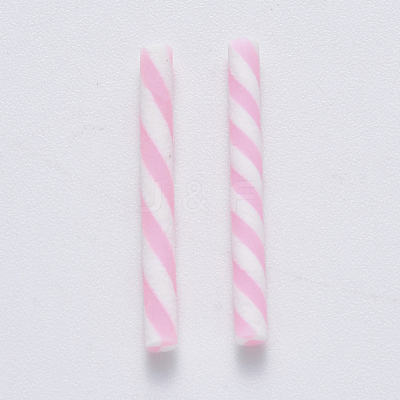 Handmade Polymer Clay Beads CLAY-R084-03-1