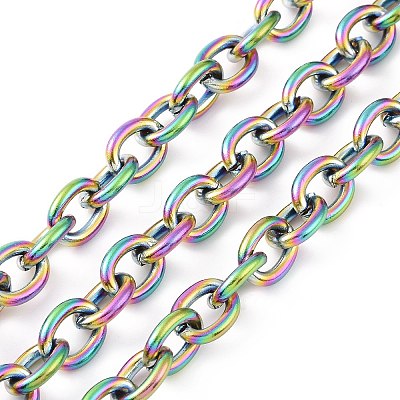 304 Stainless Steel Cable Chains CHS-L020-040M-1