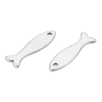 Non-Tarnish 201 Stainless Steel Charms STAS-N098-127P-1